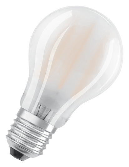OSRAM LED-Lampe Retrofit Star Classic A E27 7.0W 806lm frosted Cool White in  präsentiert im Onlineshop von KAQTU Design AG. Leuchtmittel ist von OSRAM