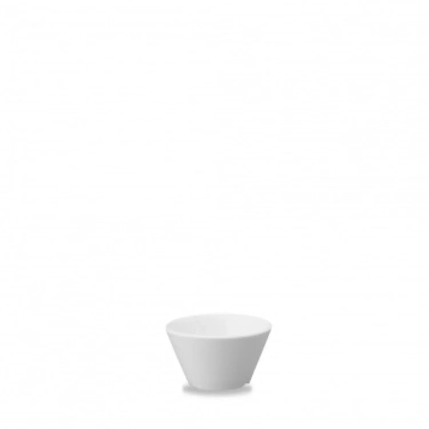 X Squared White Saucenschale H4cm, D8cm in Weiss präsentiert im Onlineshop von KAQTU Design AG. Schale ist von Churchill