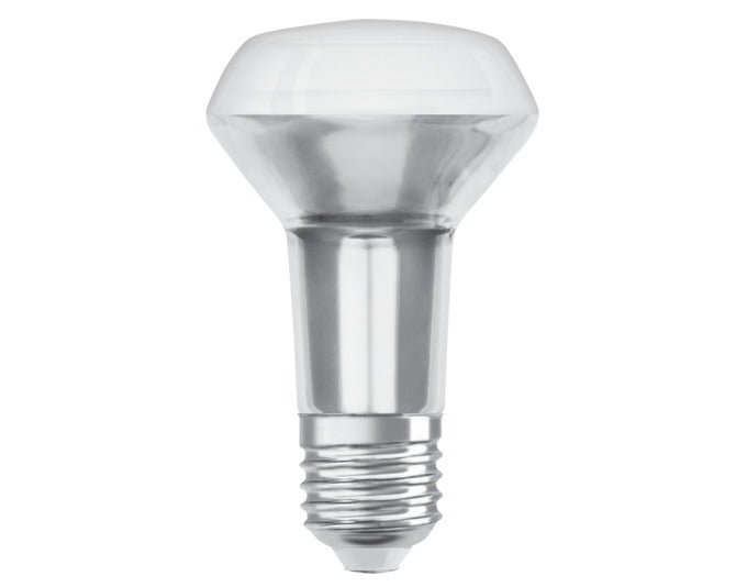 OSRAM LED-Lampe Superstar R63 E27 5.9W 345lm Warm White in  präsentiert im Onlineshop von KAQTU Design AG. Leuchtmittel ist von OSRAM
