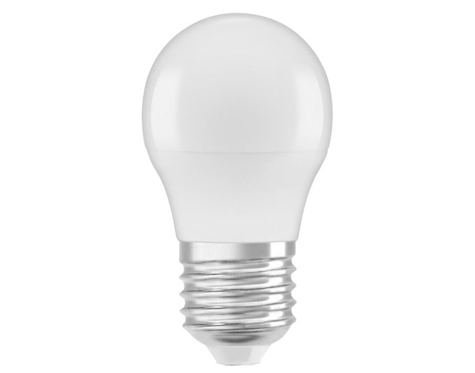 OSRAM LED-Lampe Star Classic P E27 4.9 W 470 lm frosted Warm White in  präsentiert im Onlineshop von KAQTU Design AG. Leuchtmittel ist von OSRAM