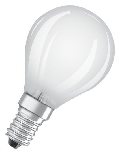 OSRAM LED-Lampe Retrofit Star Classic P E14 2.5W 250lm frosted Warm White in  präsentiert im Onlineshop von KAQTU Design AG. Leuchtmittel ist von OSRAM