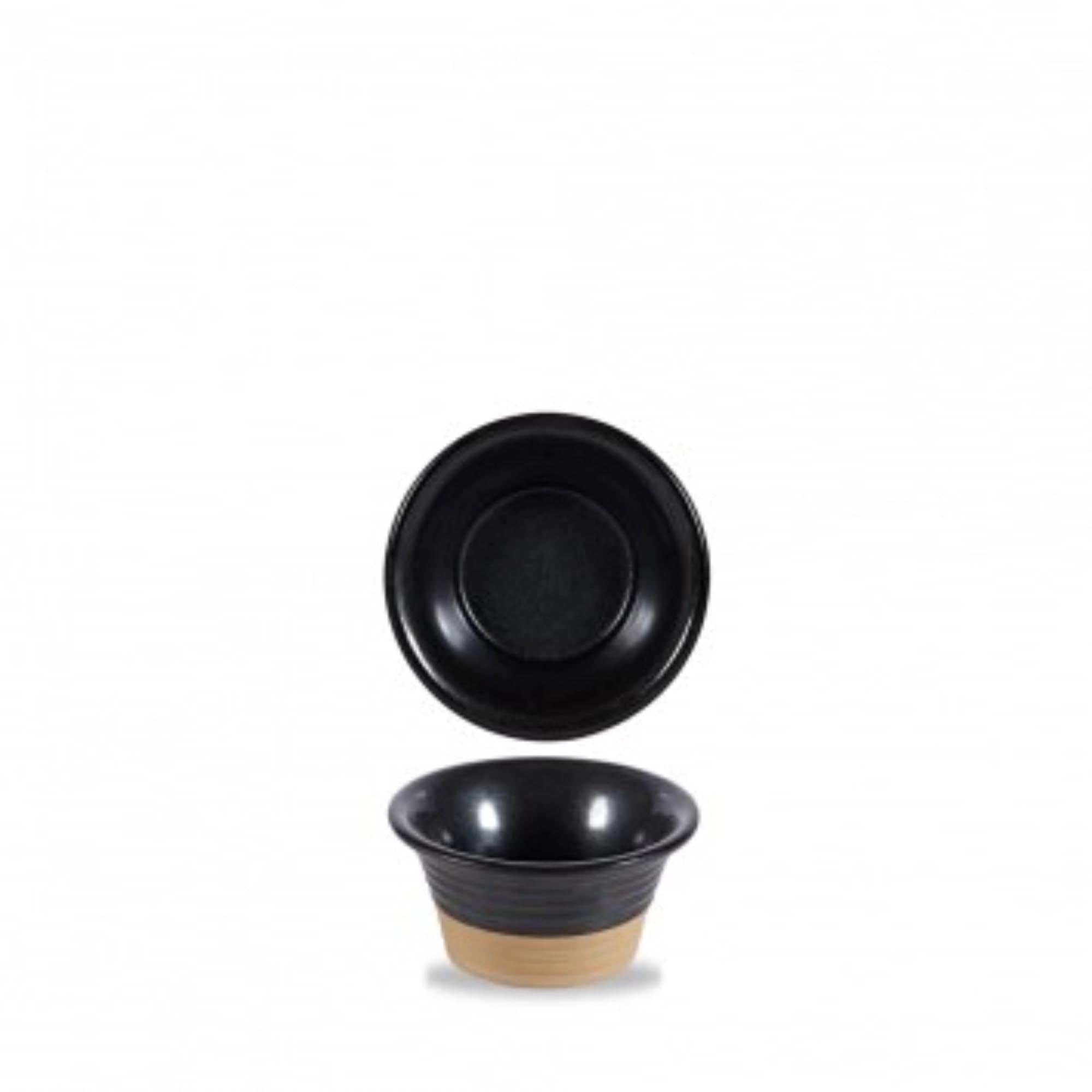 Igneous black bowl 10cm 15cl