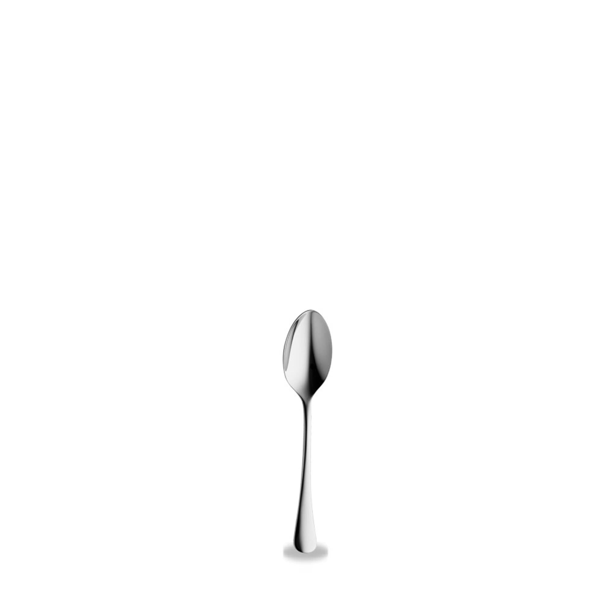 Eleganter Tanner Teelöffel von Churchill, 13,6 cm, 2,5 mm Edelstahl, poliert, ergonomisch, ideal für Desserts und Tee.