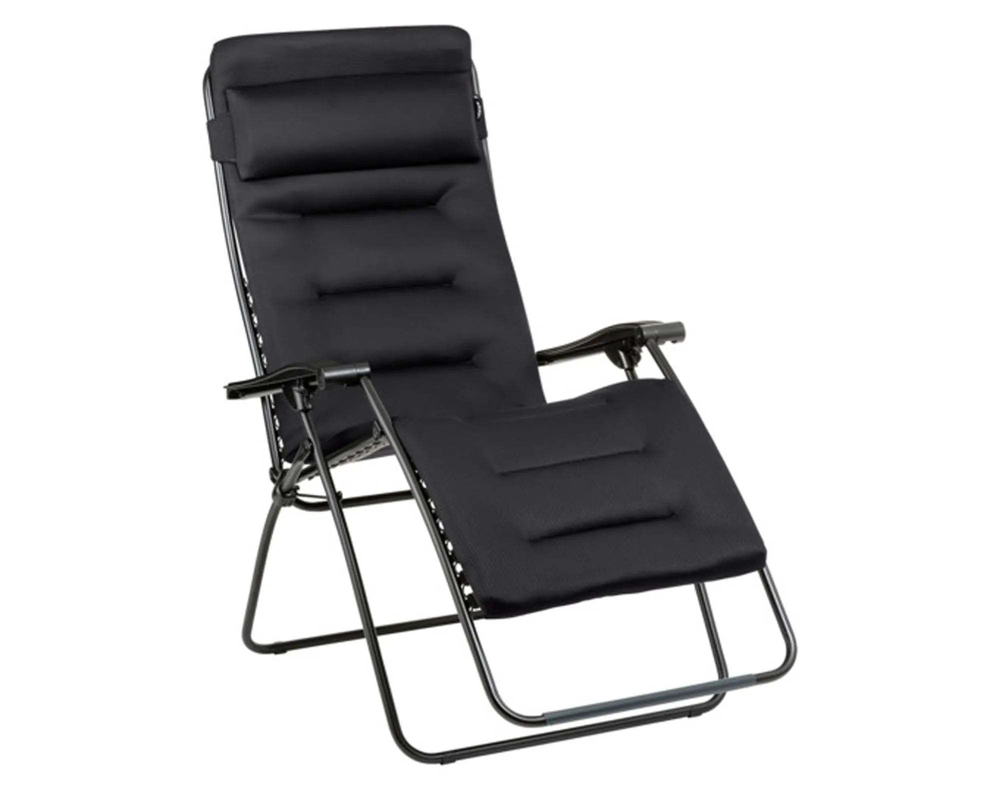 LAFUMA Relaxsessel RSX Clip XL acier in Acier präsentiert im Onlineshop von KAQTU Design AG. Outdoor-Sessel mit Armlehnen ist von LAFUMA