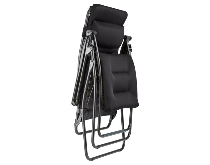 Relaxsessel RSX Clip XL  in Acier präsentiert im Onlineshop von KAQTU Design AG. Outdoor-Sessel mit Armlehnen ist von LAFUMA