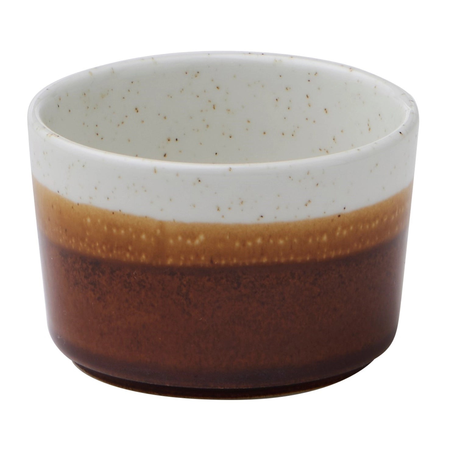 Nourish siena barley white shell 23cl, h6cm, d 9cm