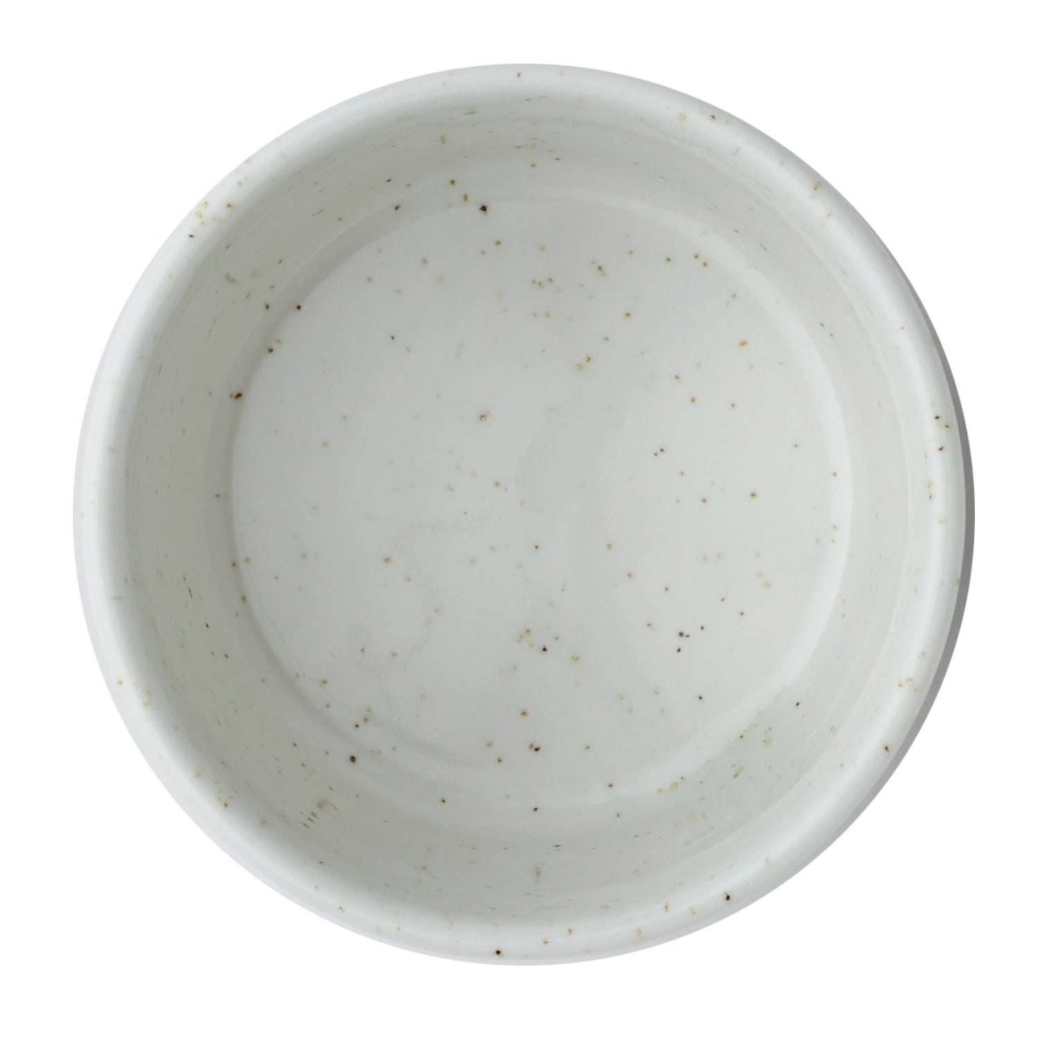 Nourish siena barley white shell 23cl, h6cm, d 9cm