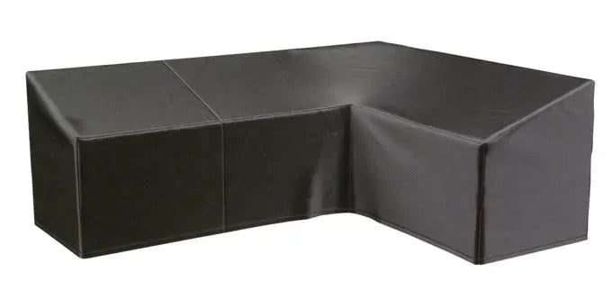 Schutzhülle für L-förmige Gartenmöbel, 270x210x85xH65/90 cm, wasserabweisend, atmungsaktiv, langlebig.