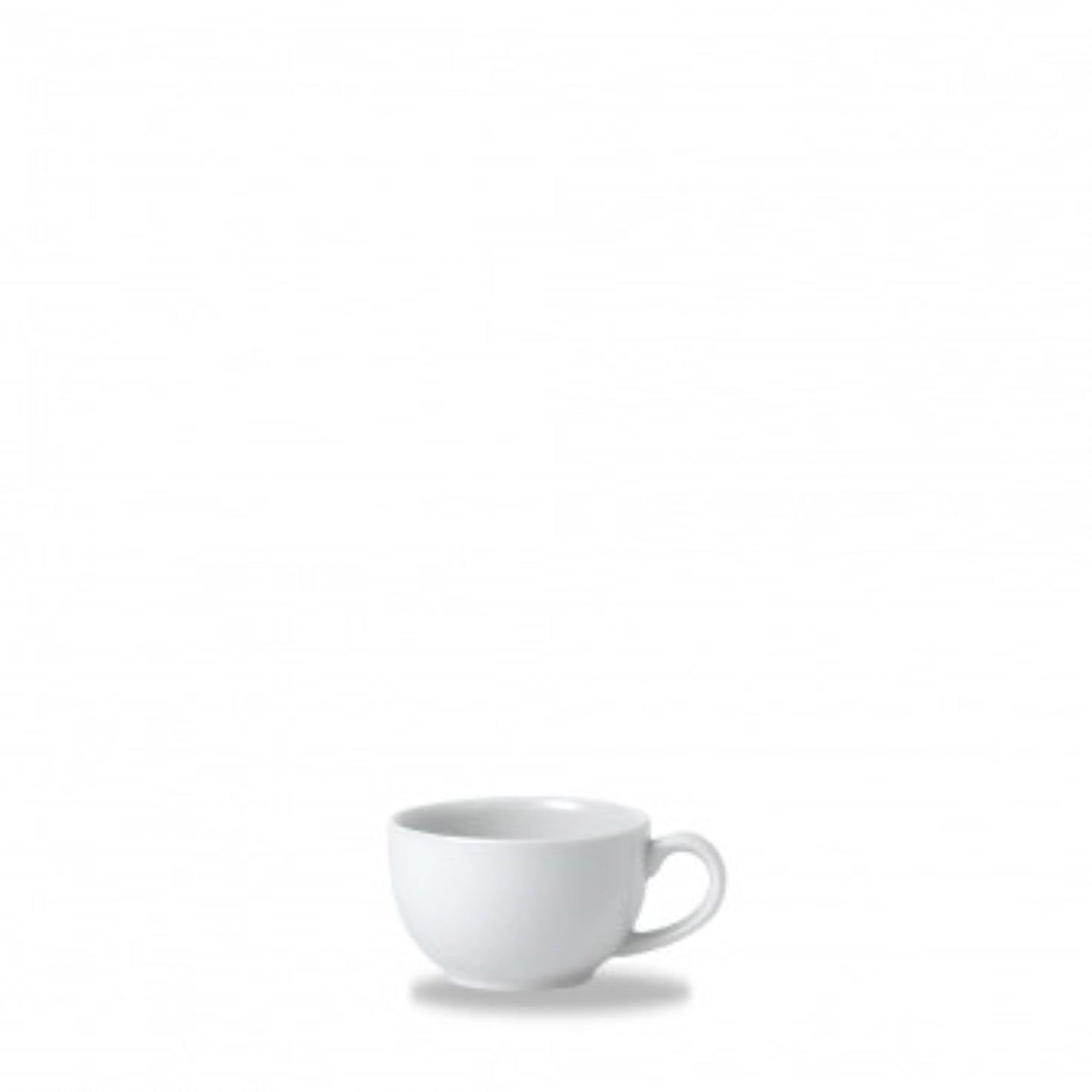 Cafe White Cup 17Cl, D9cm H5.5cm