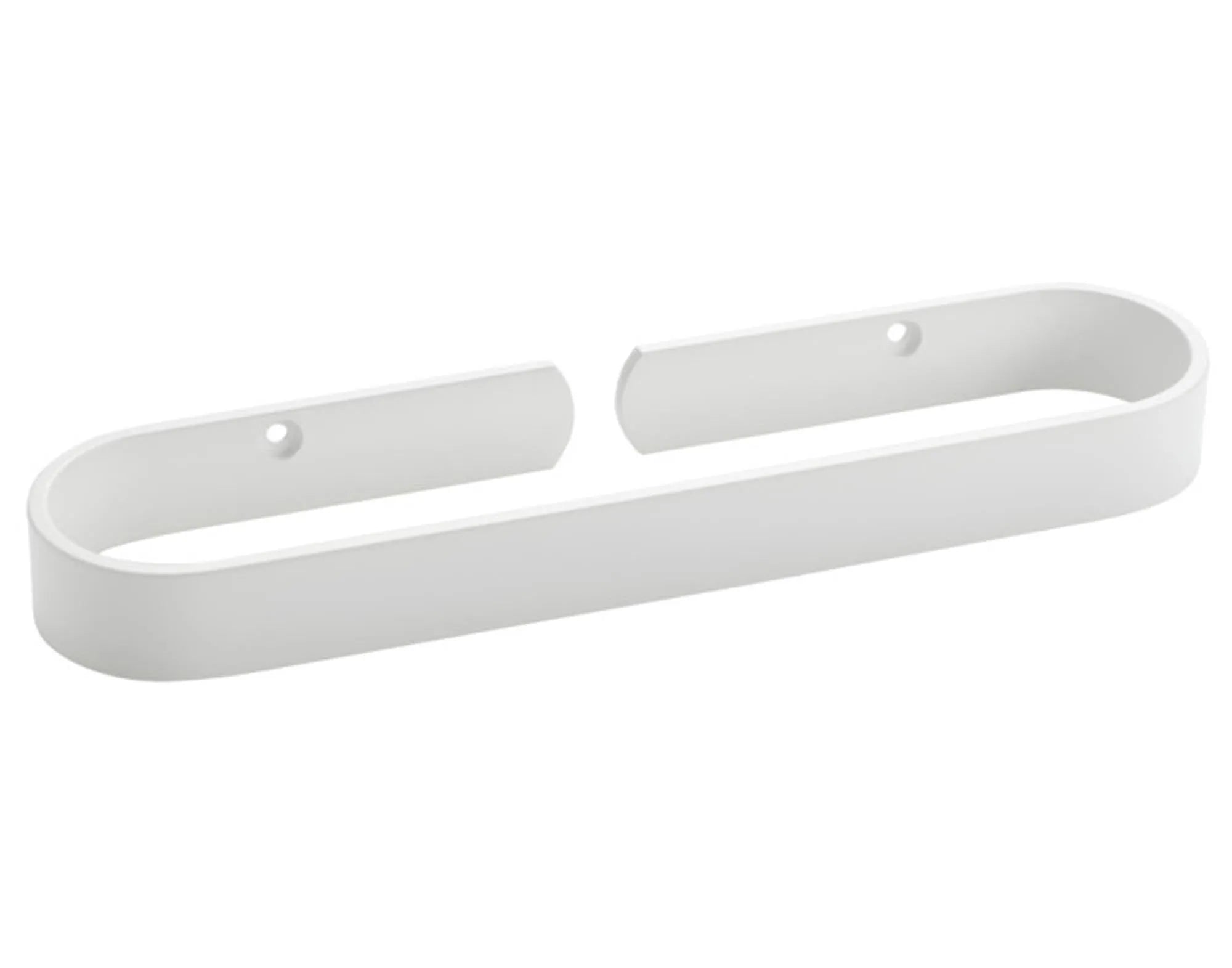 Robuster 30 cm Universalhalter von DIAQUA aus Edelstahl, ideal für Handtücher, mit Anti-Rutsch-Beschichtung, modern und langlebig.