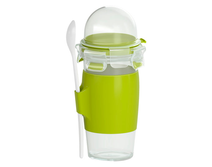 Joghurt Mug Clip & Go 0.45 l in  präsentiert im Onlineshop von KAQTU Design AG. Glas ist von EMSA