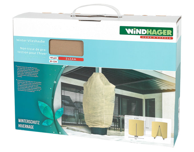 WINDHAGER Winter-Vlieshaube S-Pro XXL 2.0x2.4 m in  präsentiert im Onlineshop von KAQTU Design AG. Gartenpflege ist von WINDHAGER