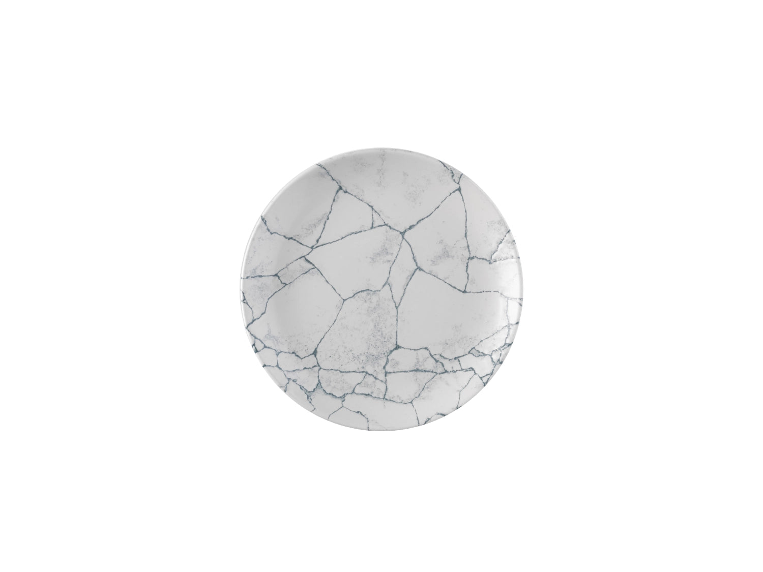 S.P. Kintsugi Pearl Gray Coupe plate 26cm