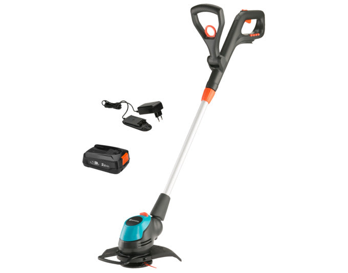 GARDENA Akku-Rasentrimmer Easycut 23/18V P4A Ready-To-Use in  präsentiert im Onlineshop von KAQTU Design AG. Gartengeräte ist von GARDENA