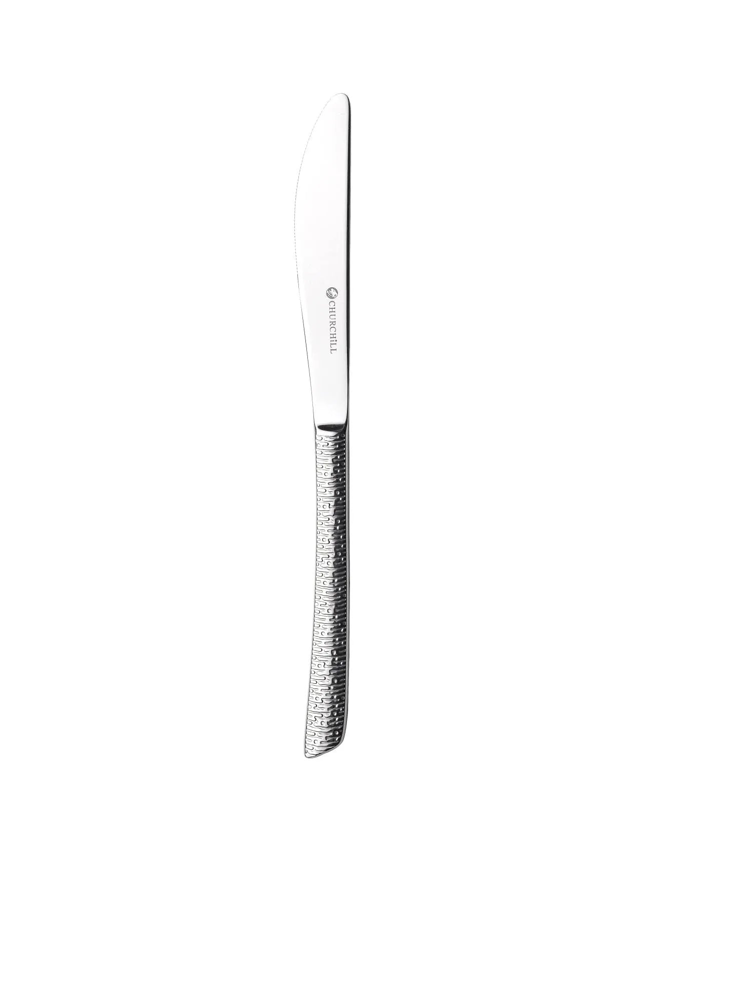 Elegantes 20,8 cm Dessertmesser aus 18/10 Edelstahl von Churchill, ideal für stilvolle Dessertpräsentationen.