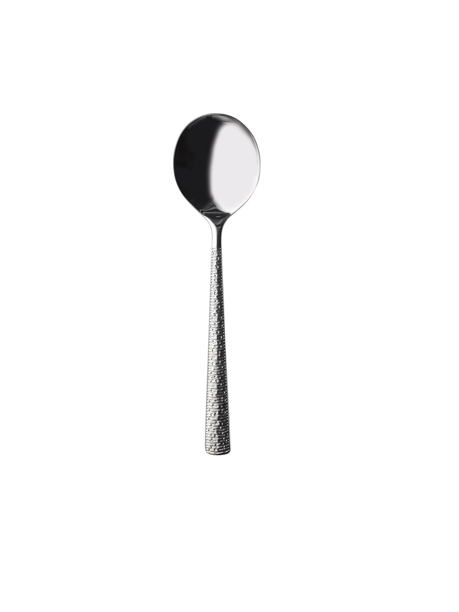 Eleganter 17,2 cm Suppenlöffel aus 18/10 Edelstahl, korrosionsbeständig, ergonomisch, spülmaschinenfest. Perfekt für Suppen & Eintöpfe.