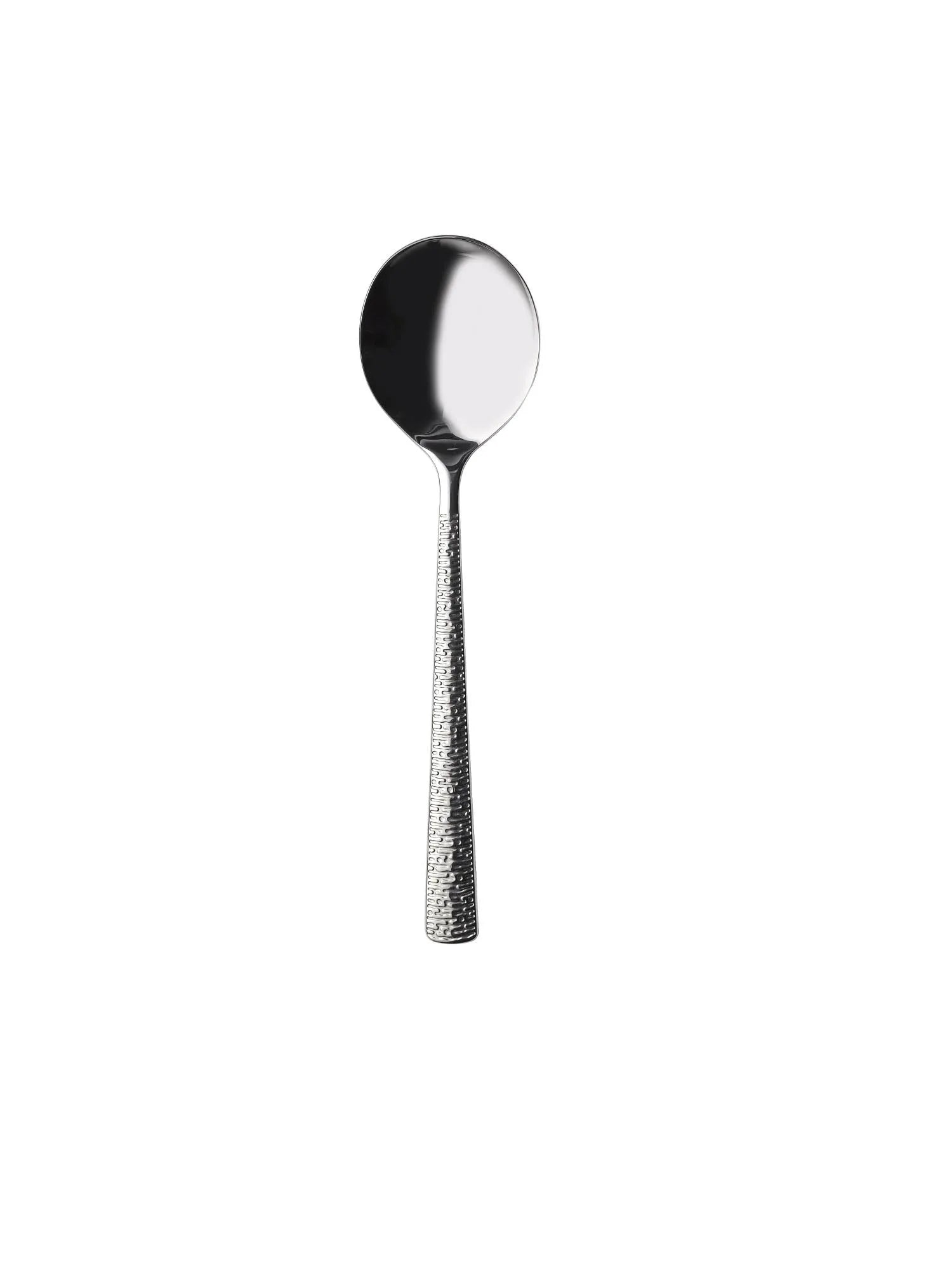 Eleganter 17,2 cm Suppenlöffel aus 18/10 Edelstahl, korrosionsbeständig, ergonomisch, spülmaschinenfest. Perfekt für Suppen & Eintöpfe.