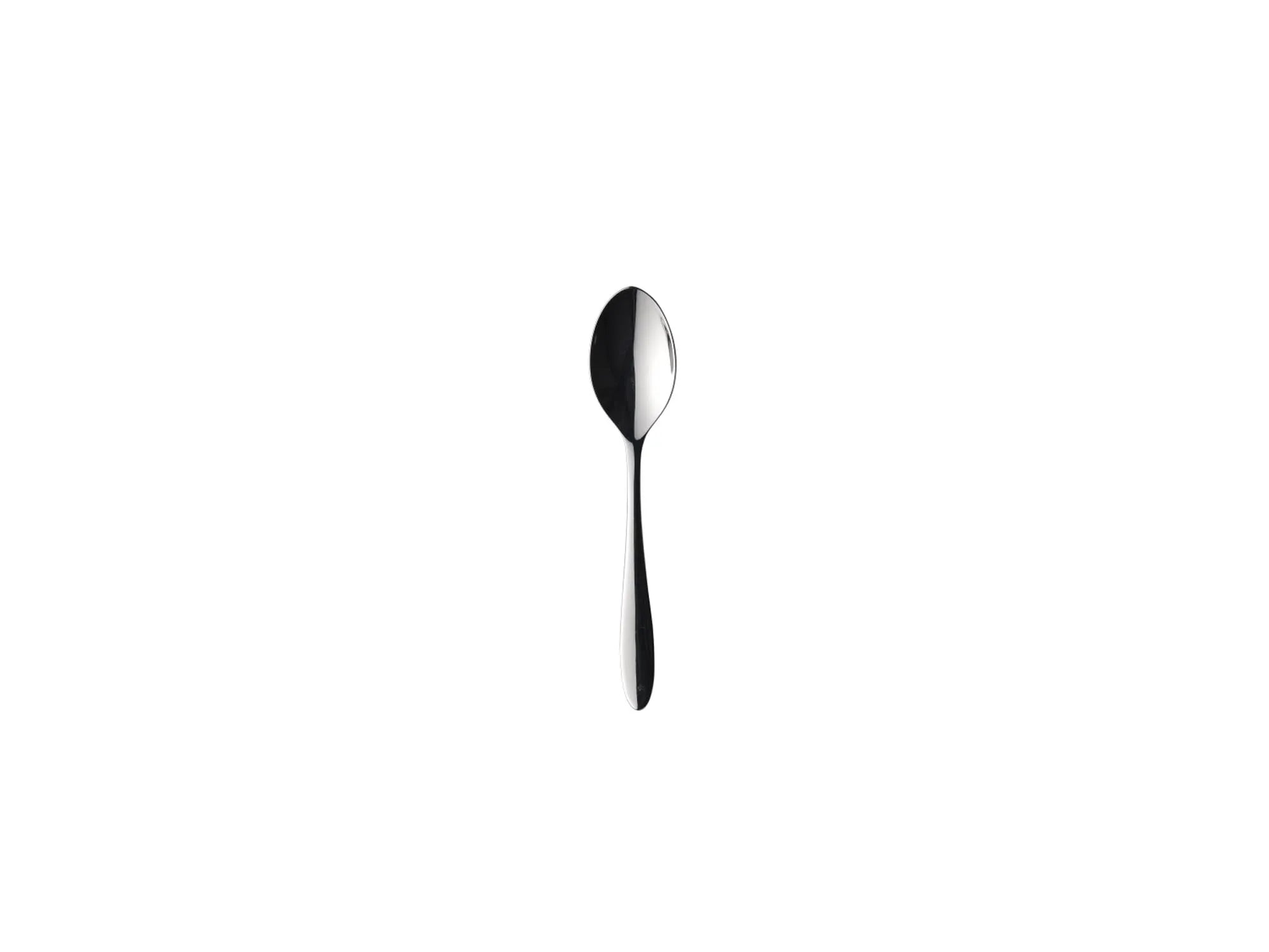 Elegante 13,6 cm Kaffeelöffel aus 18/10 Edelstahl, ideal für Kaffee & Desserts. Langlebig, korrosionsbeständig, stilvoll.