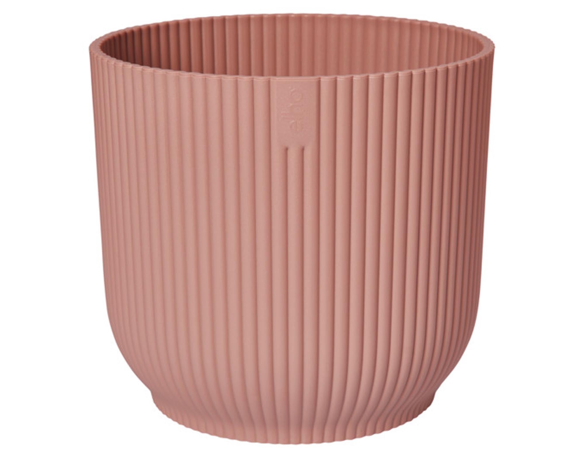 ELHO Vaso Vibes pieghevole rotondo rosa tenue ø 14 cm