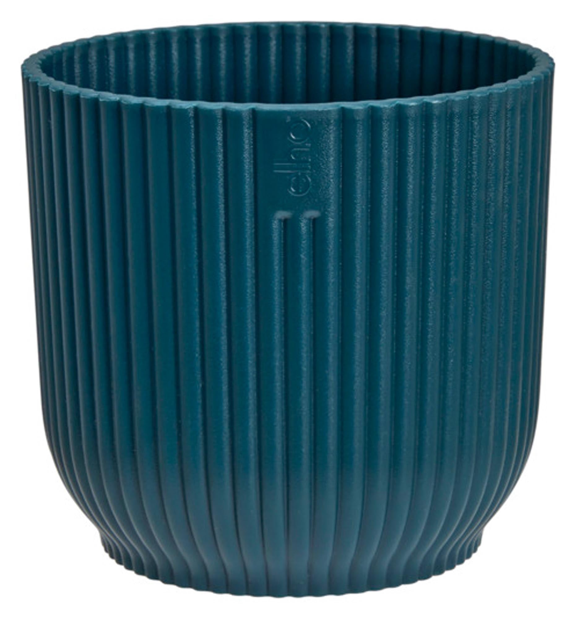 ELHO Vaso per piante Vibes pieghevole rotondo blu scuro ø 7 cm