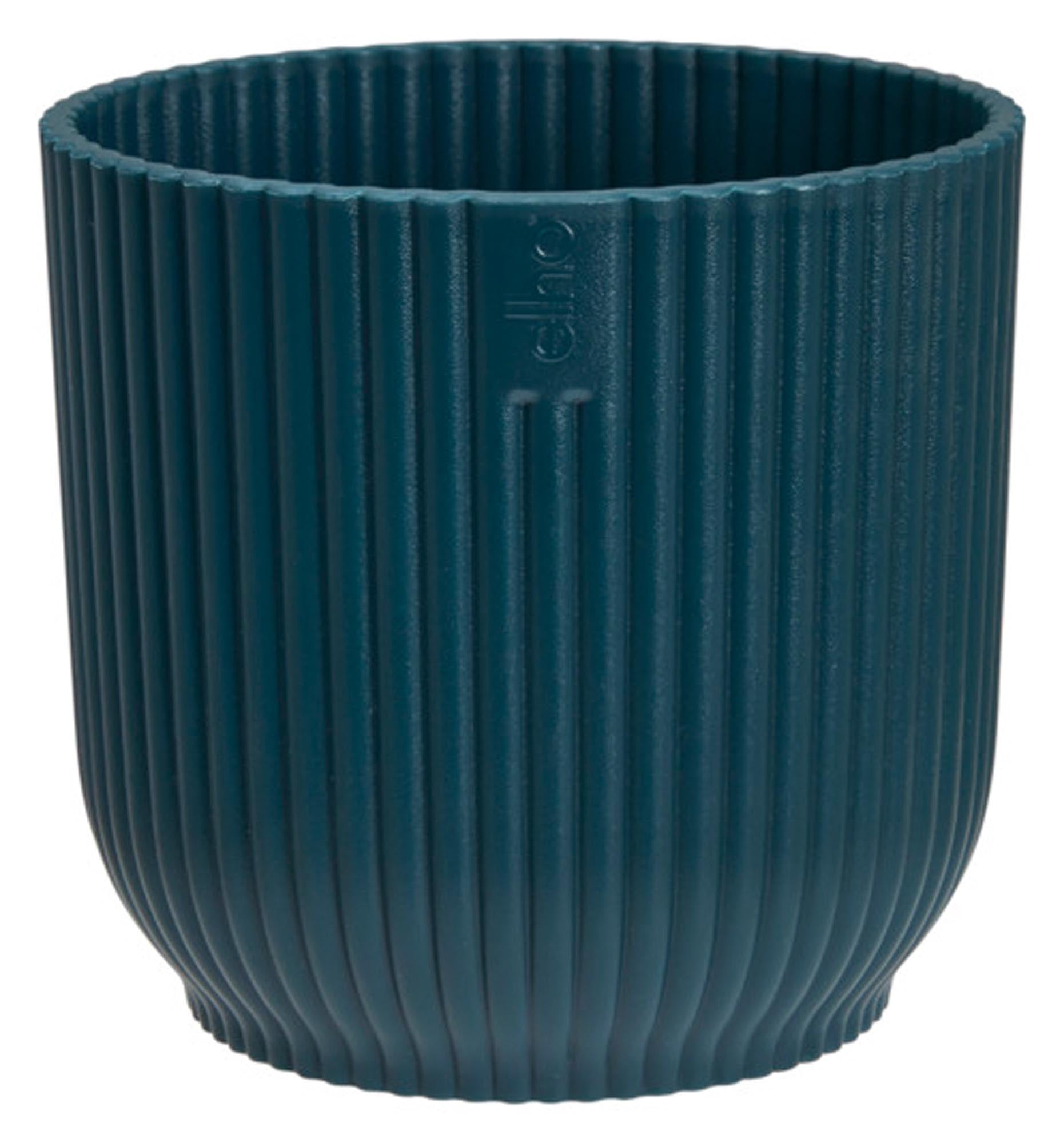 ELHO Vaso per piante Vibes pieghevole rotondo blu scuro ø 11 cm