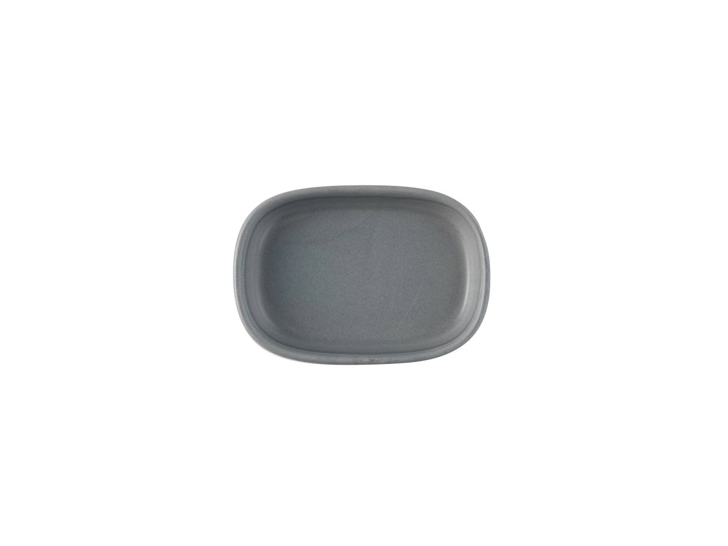 Emerge Seattle Grey Plate Rectangular 17.3x11.9x3.3cm