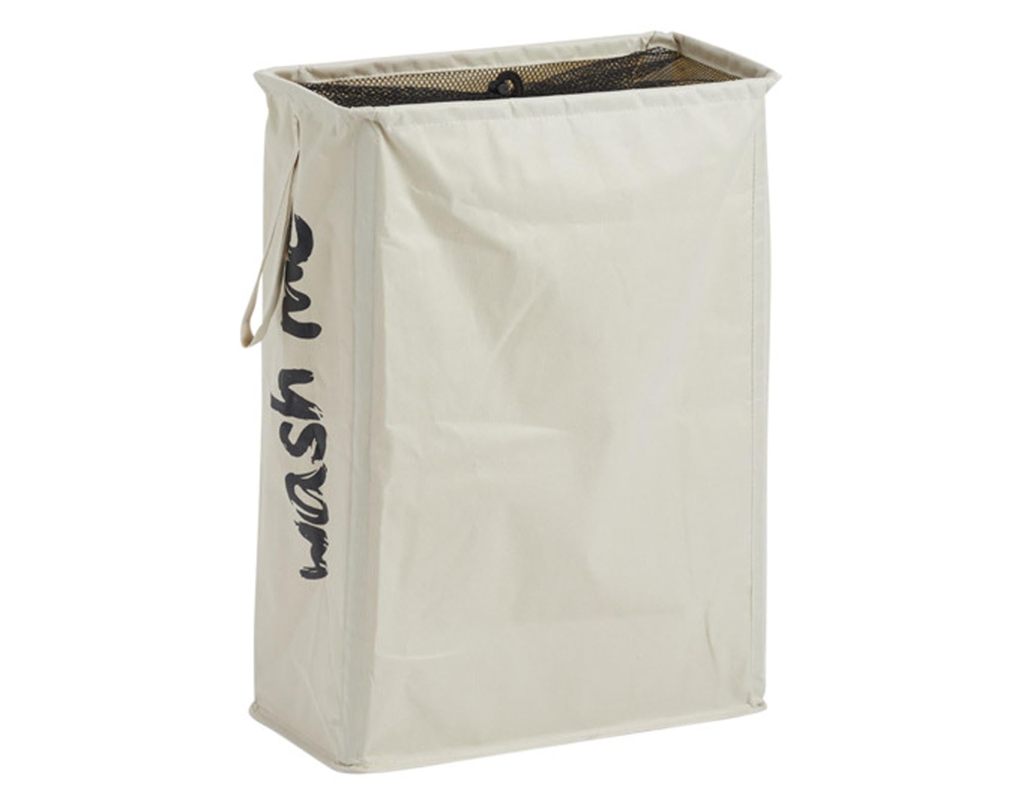 Zeller Laundry Collector Wash Me Polyester 40x20x56 cm
