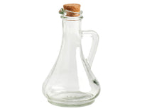ZELLER bouteille de vinaigre et d'huile en verre liège 300 ml