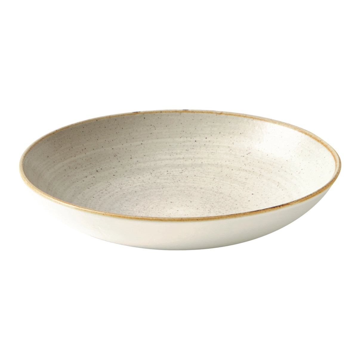 Stonecast Raw Grey Coupe Teller tief 24.8cm, 113.6cl in Grau präsentiert im Onlineshop von KAQTU Design AG. Teller ist von Churchill