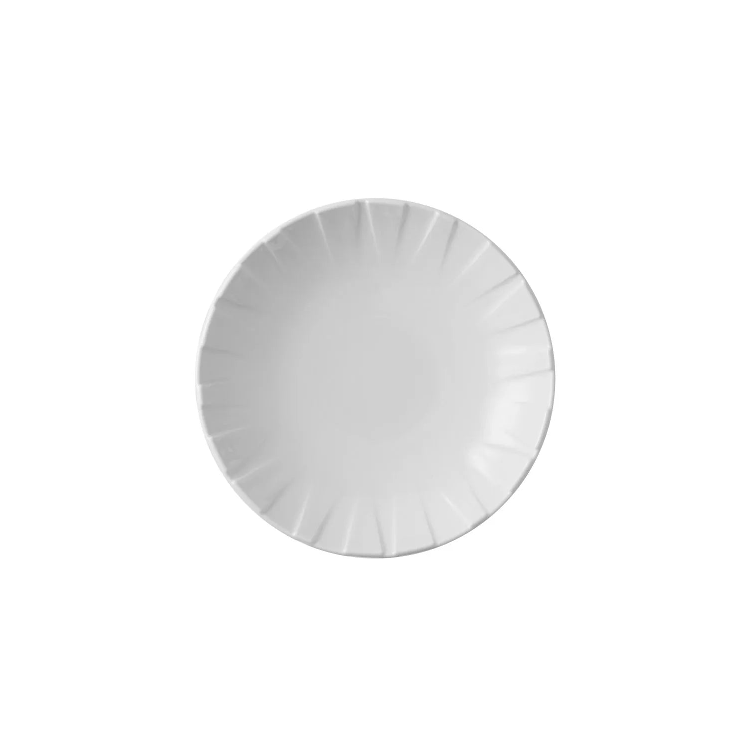 Elegante 26,5 cm Coupe Schale aus Bone China Porzellan, ideal für Salate, Pasta & Desserts. Zeitloses Design, spülmaschinenfest.
