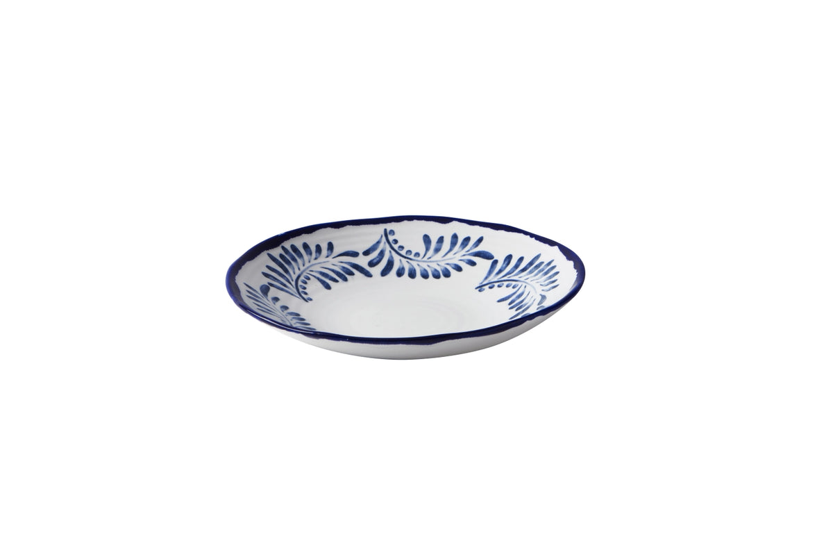 Harvest Mediterranean Organic Coupe Teller tief 27.9cm in Blau präsentiert im Onlineshop von KAQTU Design AG. Teller ist von Churchill