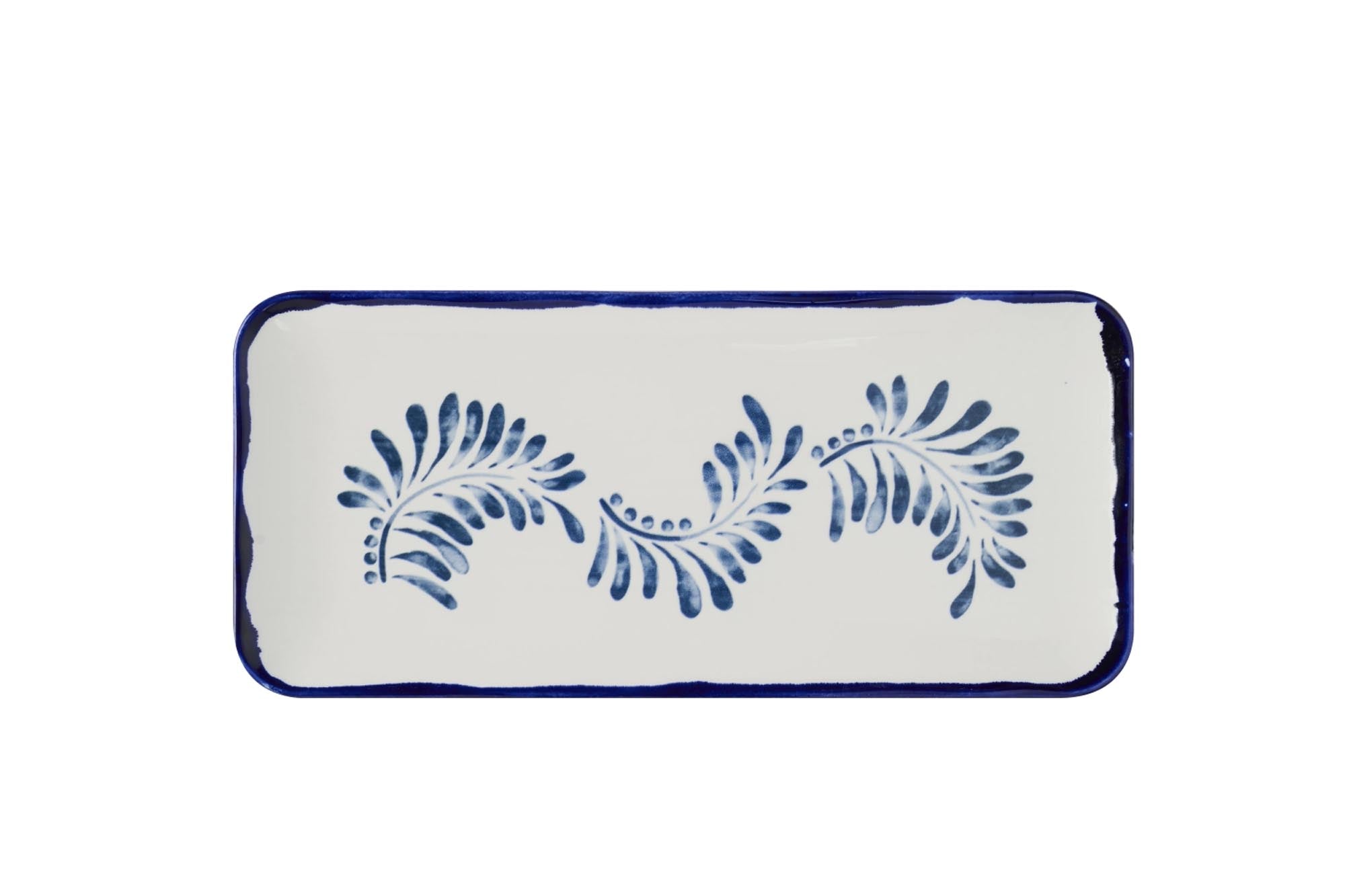 Harvest Mediterranean organic plate rectangular 34.6x15.6cm