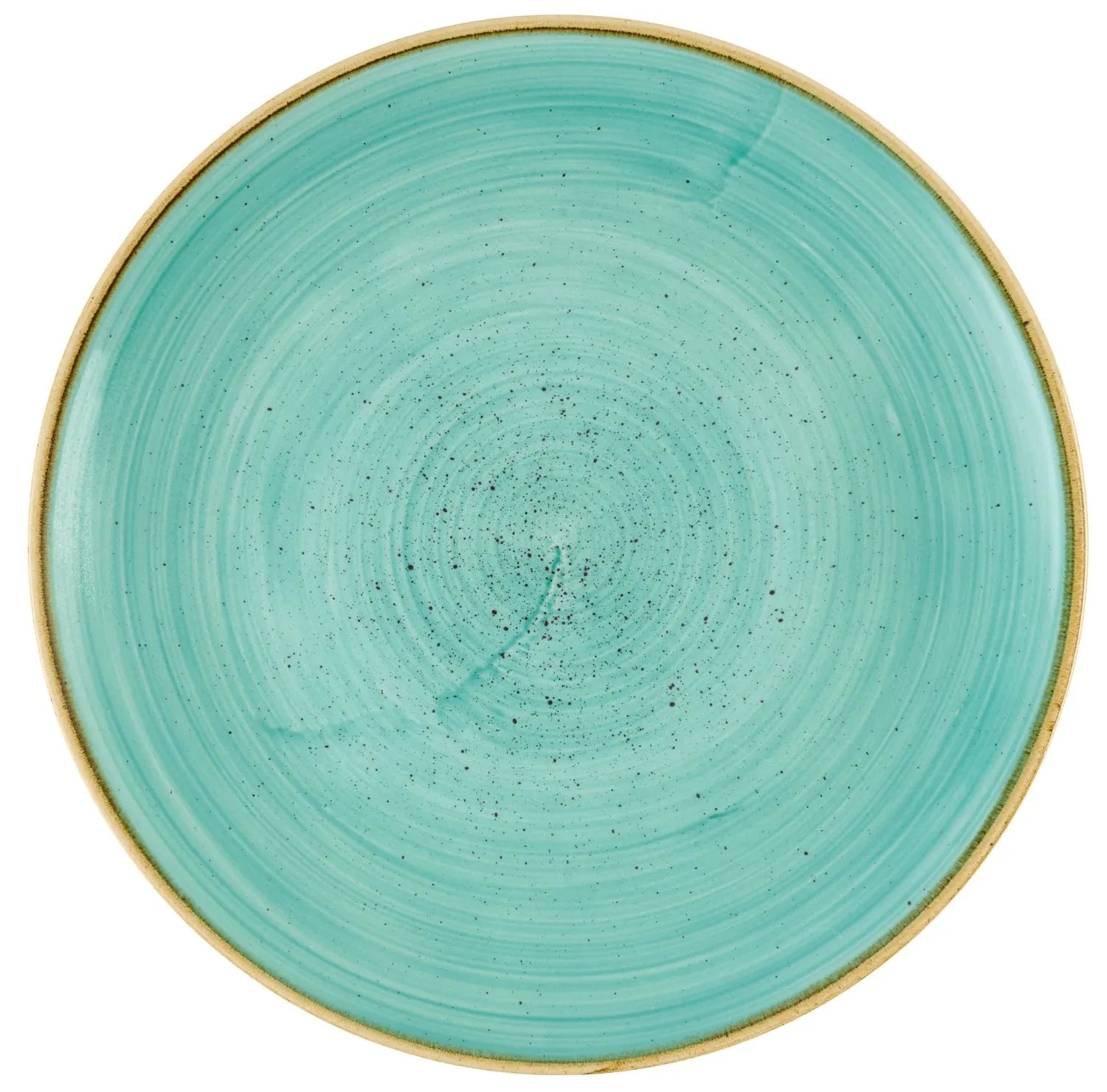 Der Stonecast Mint Coupe Teller von Churchill, 26cm, besticht durch seine mintgrüne Stonecast-Oberfläche, ideal für Hauptgerichte, Salate und Desserts.