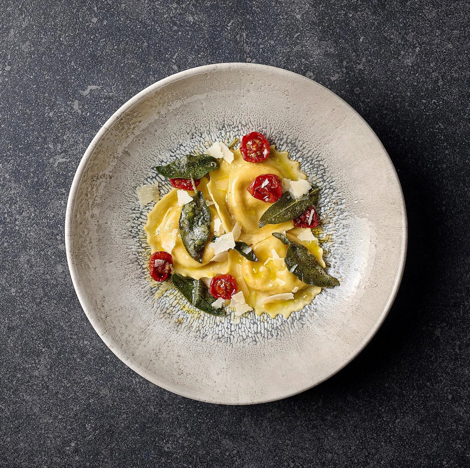 Fusion Agate Gray Coupé Teller Deep 24,8 cm