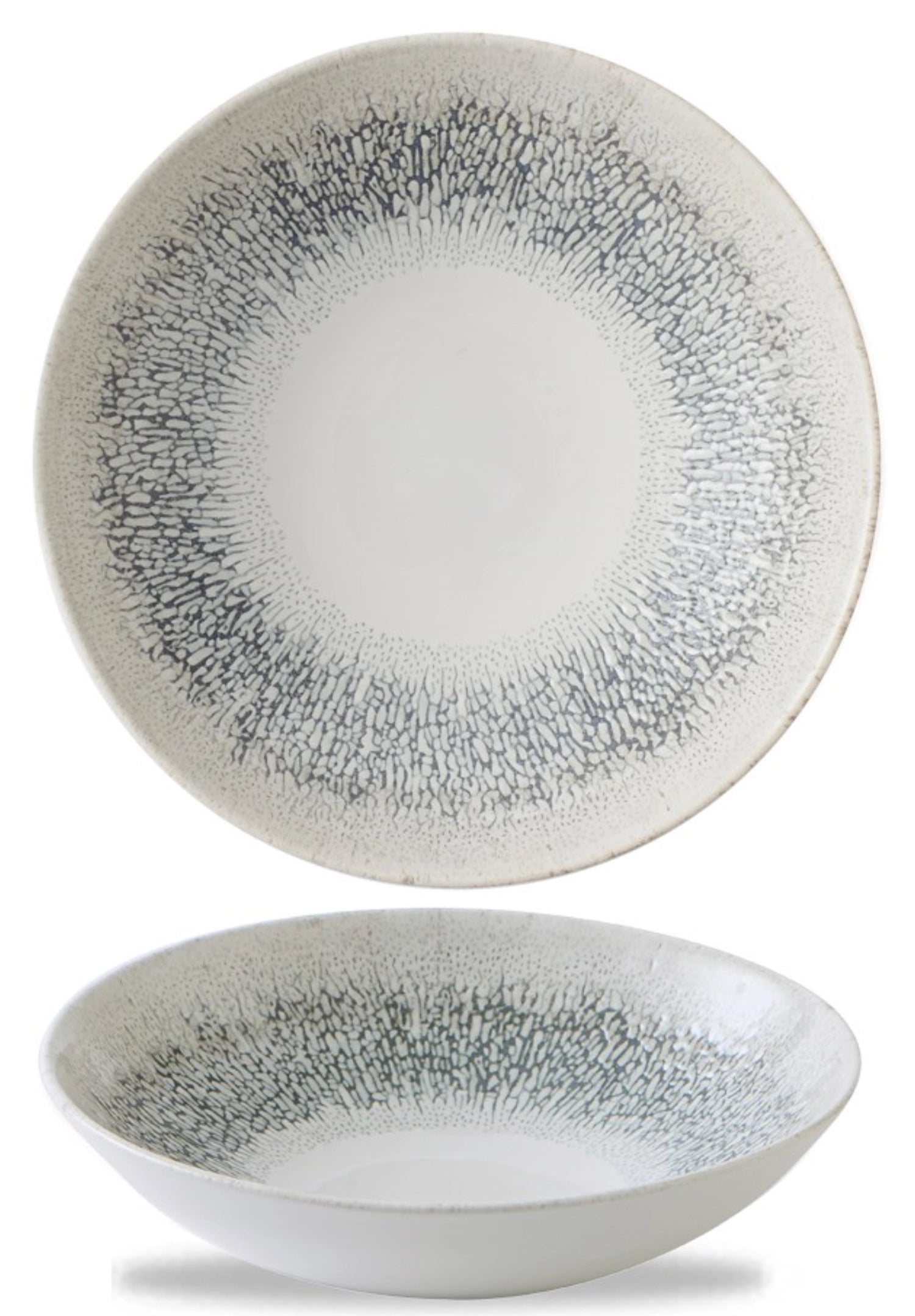 Fusion Agate Grey Coupé Teller Deep 18,2 cm