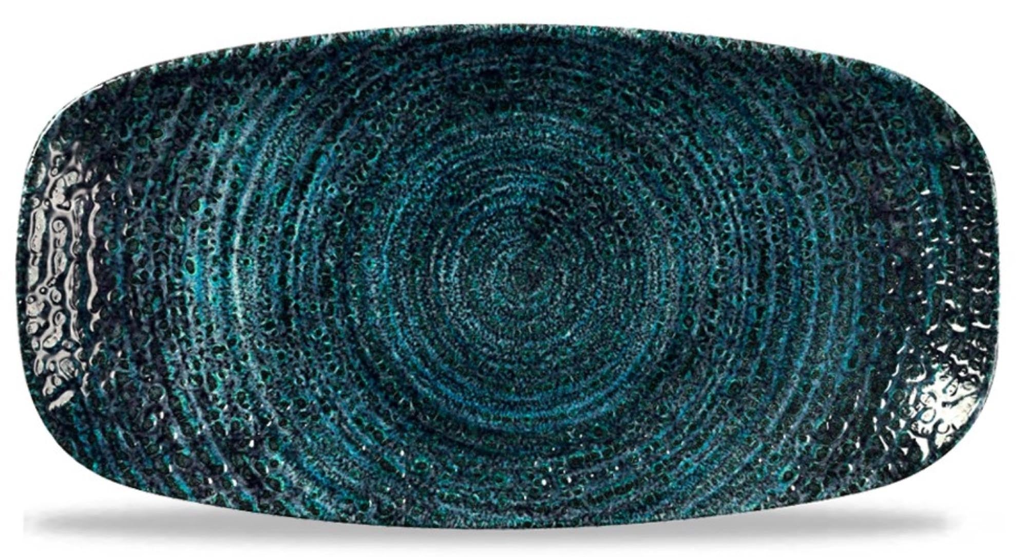 Homespun Chroma Marine Chefs Oblong Platte 26.9x12.7 cm