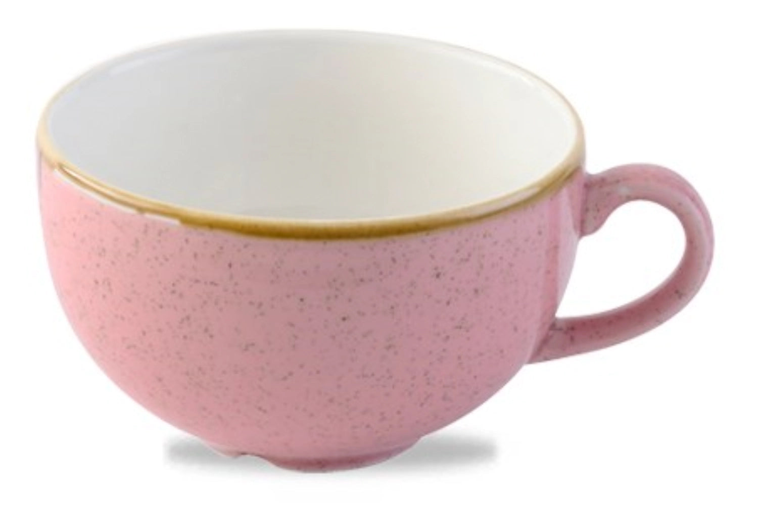 Stonecast Beverage Petal Pink Cappuccino Cup 22.7Cl H5.5cm