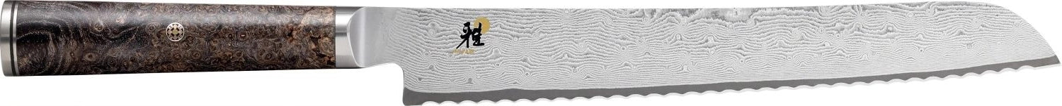 MIYABI Couteau à pain 5000MCD 67 BLACK, érable, 240 mm