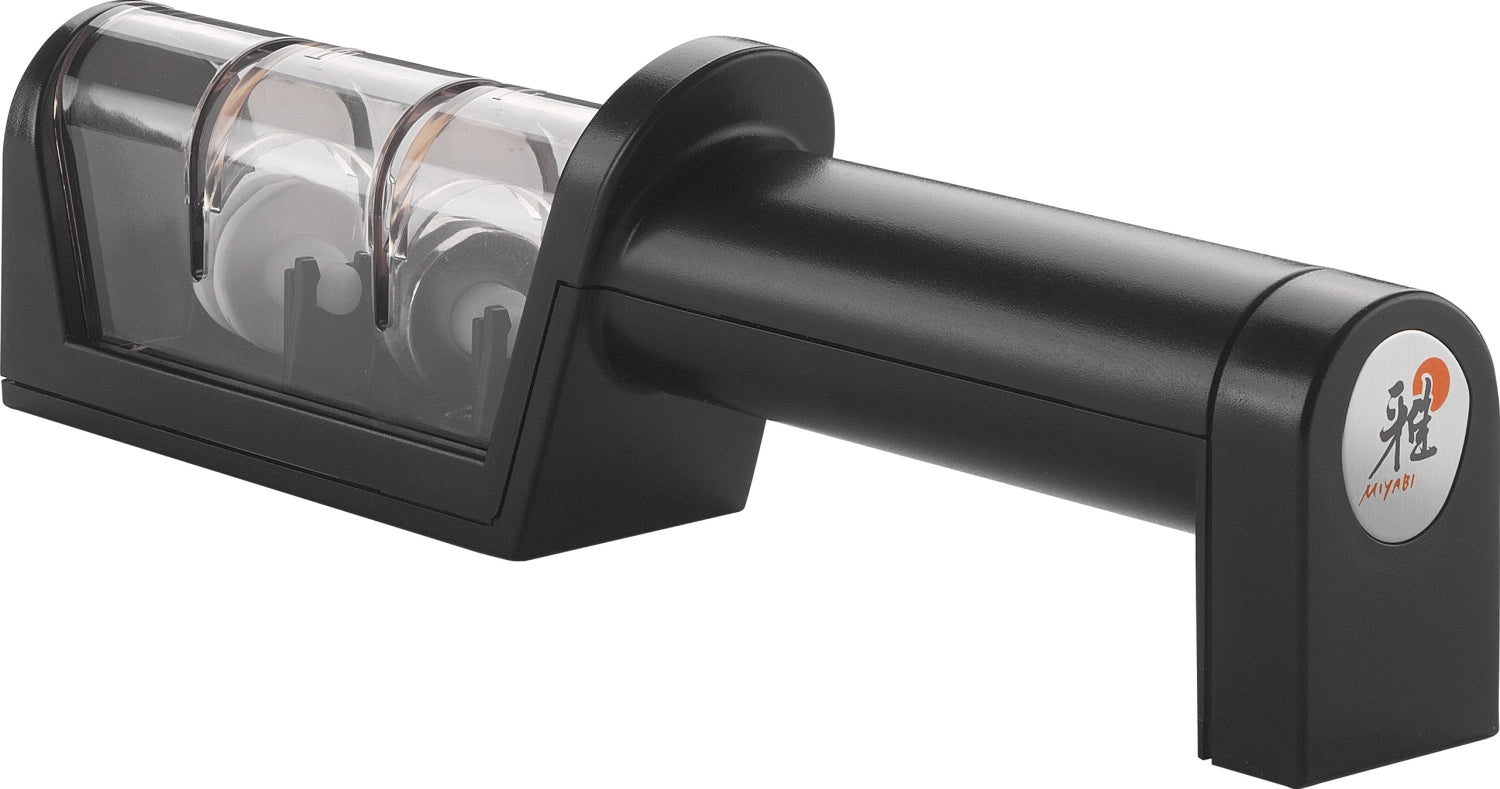 <tc>Miyabi</tc> Knife sharpener (diamond and ceramic roller)