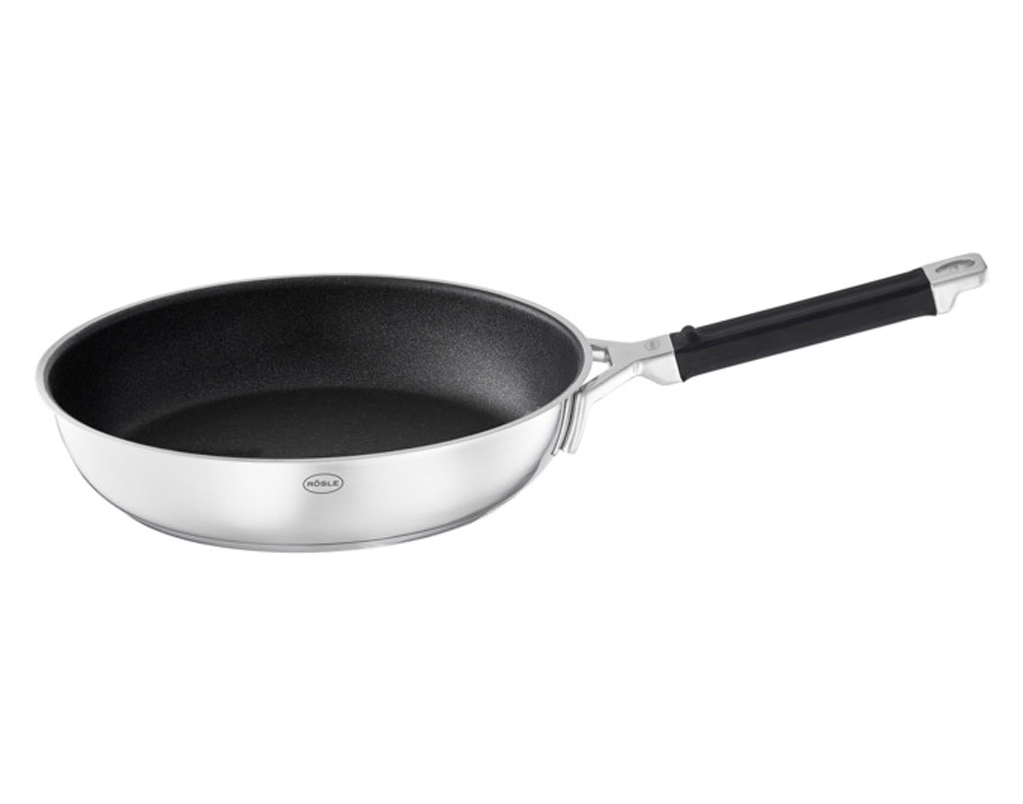 Entdecken Sie die RÖSLE Bratpfanne SilencePro ProResist ø 32 cm – ideal für fettfreies Braten, alle Herdarten und modernes Design. Perfekte Bratergebnisse!