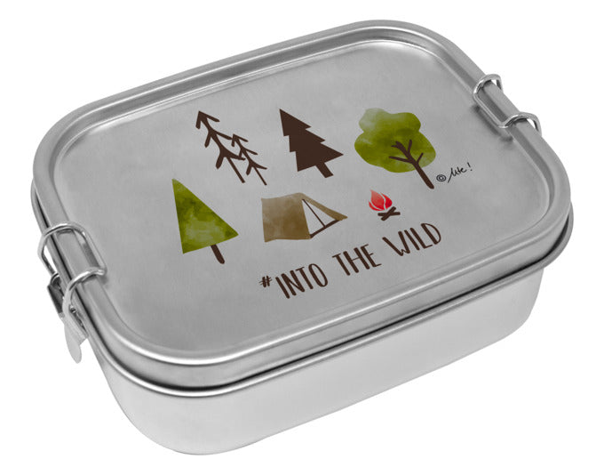 Lunchbox Metal Into The Wild in  präsentiert im Onlineshop von KAQTU Design AG. Aufbewahrungsdose ist von PPD