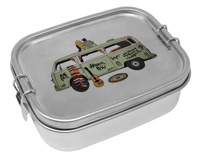 Lunchbox Metal Freedom in  präsentiert im Onlineshop von KAQTU Design AG. Aufbewahrungsdose ist von PPD