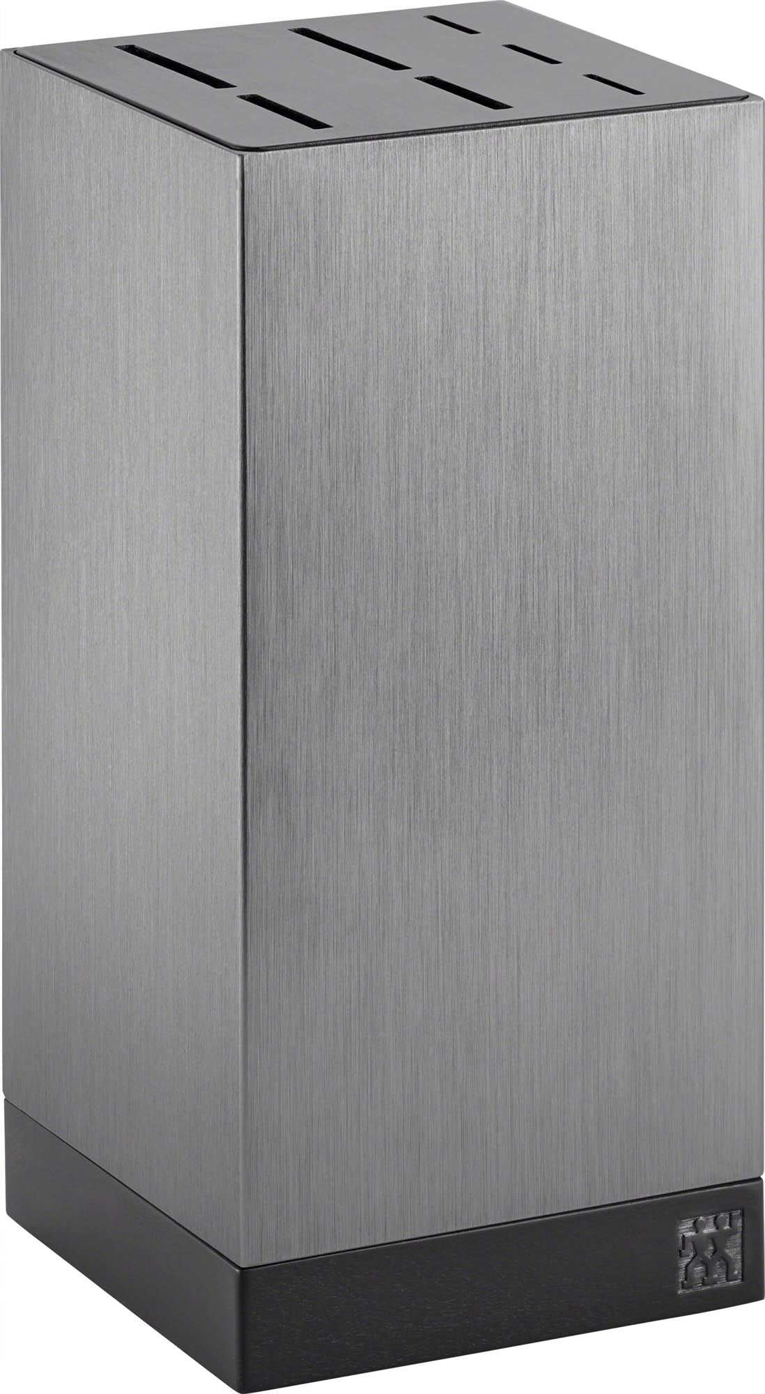 ZWILLING Messerblock Aluminium, leer 25x12x12 cm