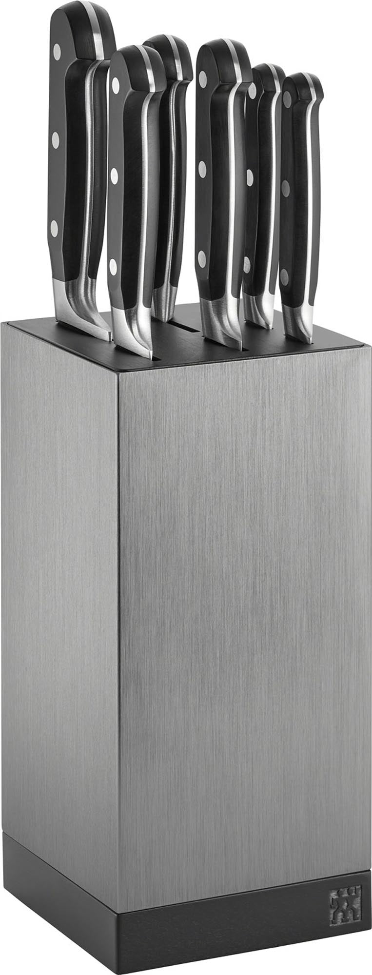 ZWILLING Messerblock Aluminium, leer 25x12x12 cm