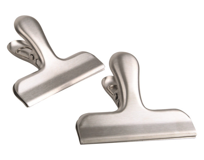 REDECKER Beutelverschlussklammern Inox 2 Stück 23 cm in  präsentiert im Onlineshop von KAQTU Design AG. Küchenhelfer ist von REDECKER