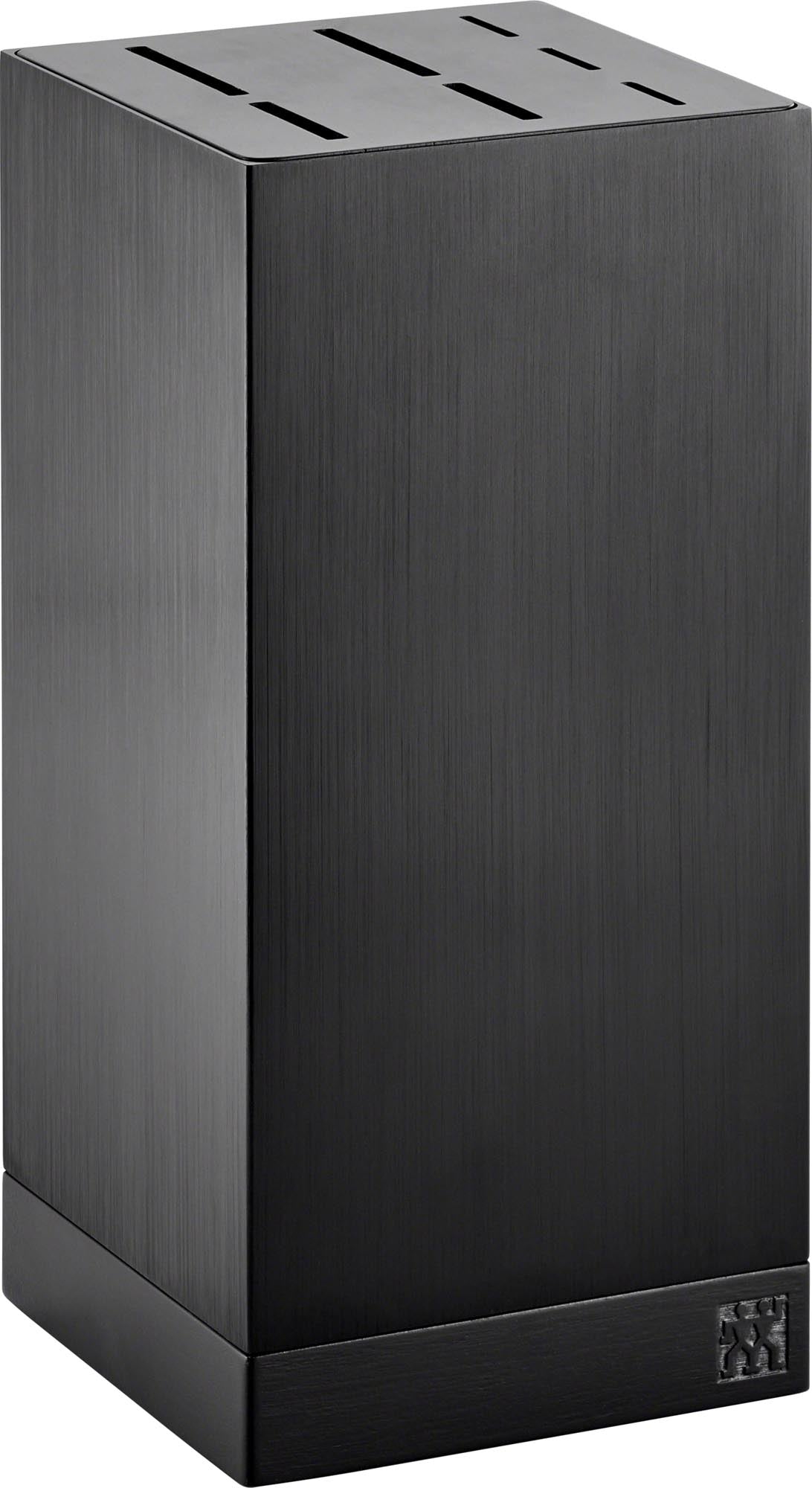 Alluminio a blocchi di coltello, vuoto, 7, nero