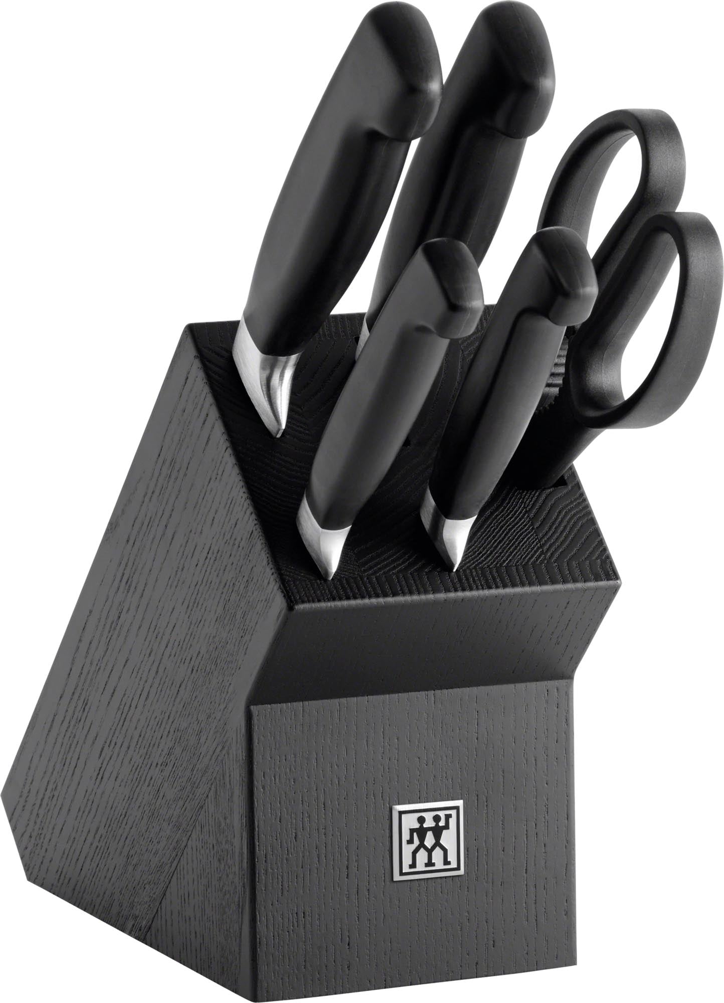 Four Star Messerblock "Lady Block", schwarz, 6-tlg.