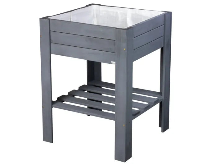 WAGNER SYSTEM Hochbeet Greenbox quadratisch 535x535x700 mm anthrazit in  präsentiert im Onlineshop von KAQTU Design AG. Balkonkiste ist von WAGNER