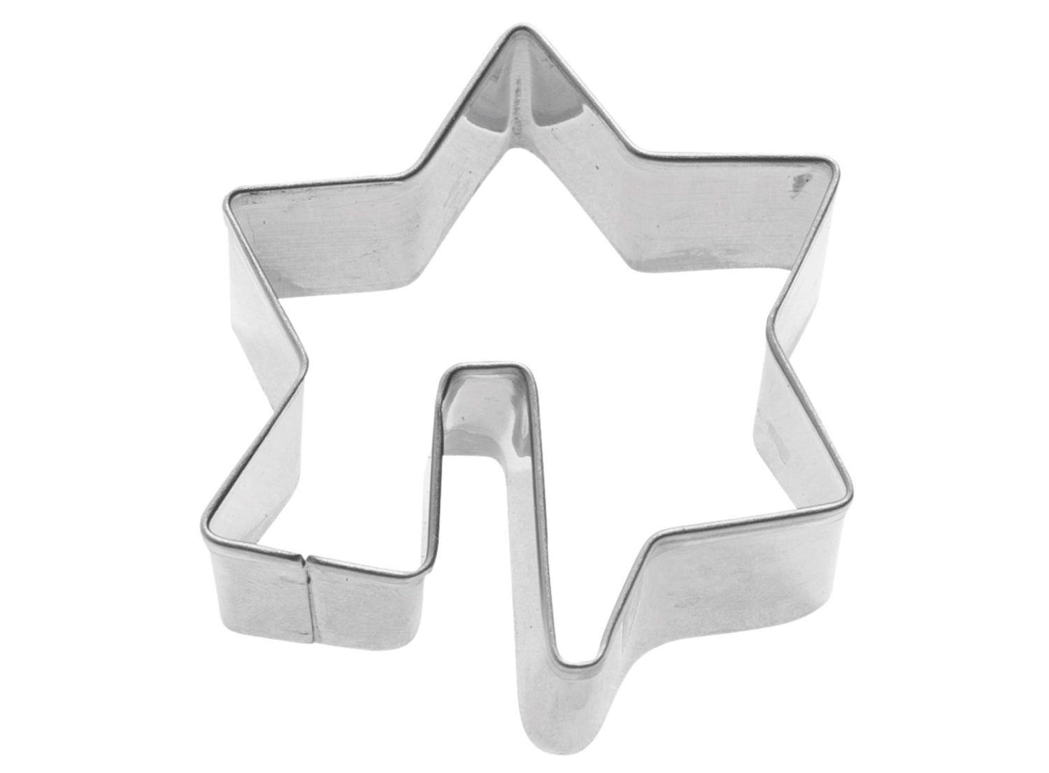 Tassenkeks-Ausstechform Stern, 5cm in Silber präsentiert im Onlineshop von KAQTU Design AG. Ausstecher ist von Westmark