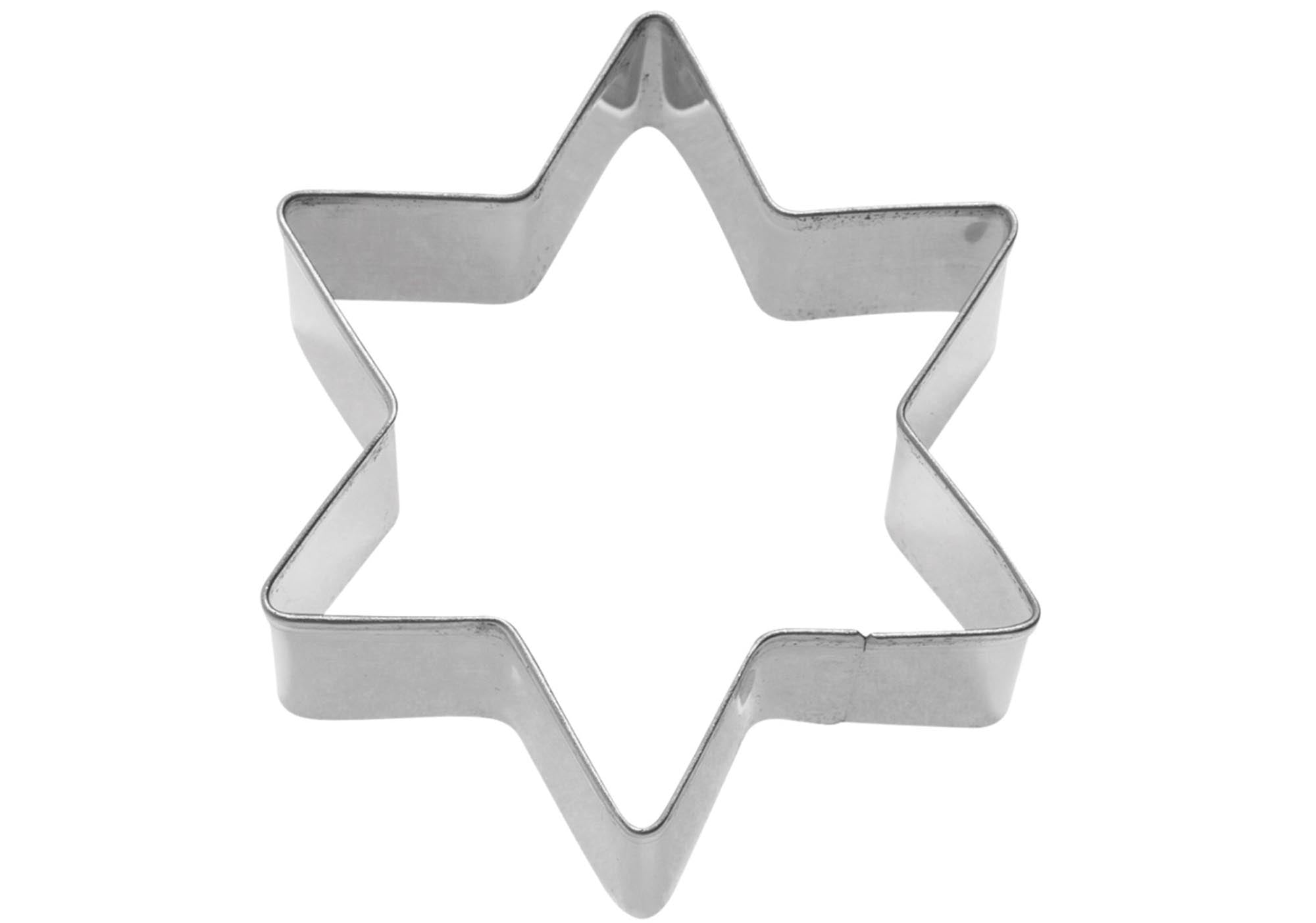 Ausstechform Stern, 6cm in Silber präsentiert im Onlineshop von KAQTU Design AG. Ausstecher ist von Westmark